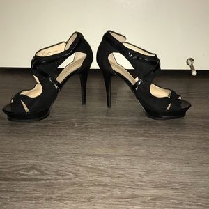 Guess Heels Black. Size 8.5